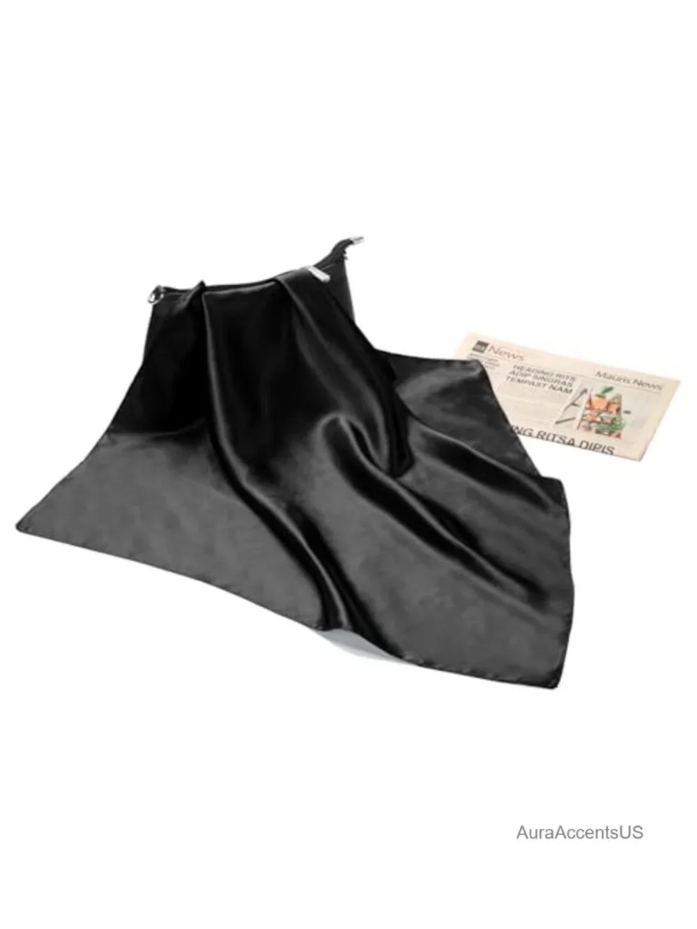Satin Scarf Square 27.5'' Versatile Neck Head Bandana Fashion Accessory